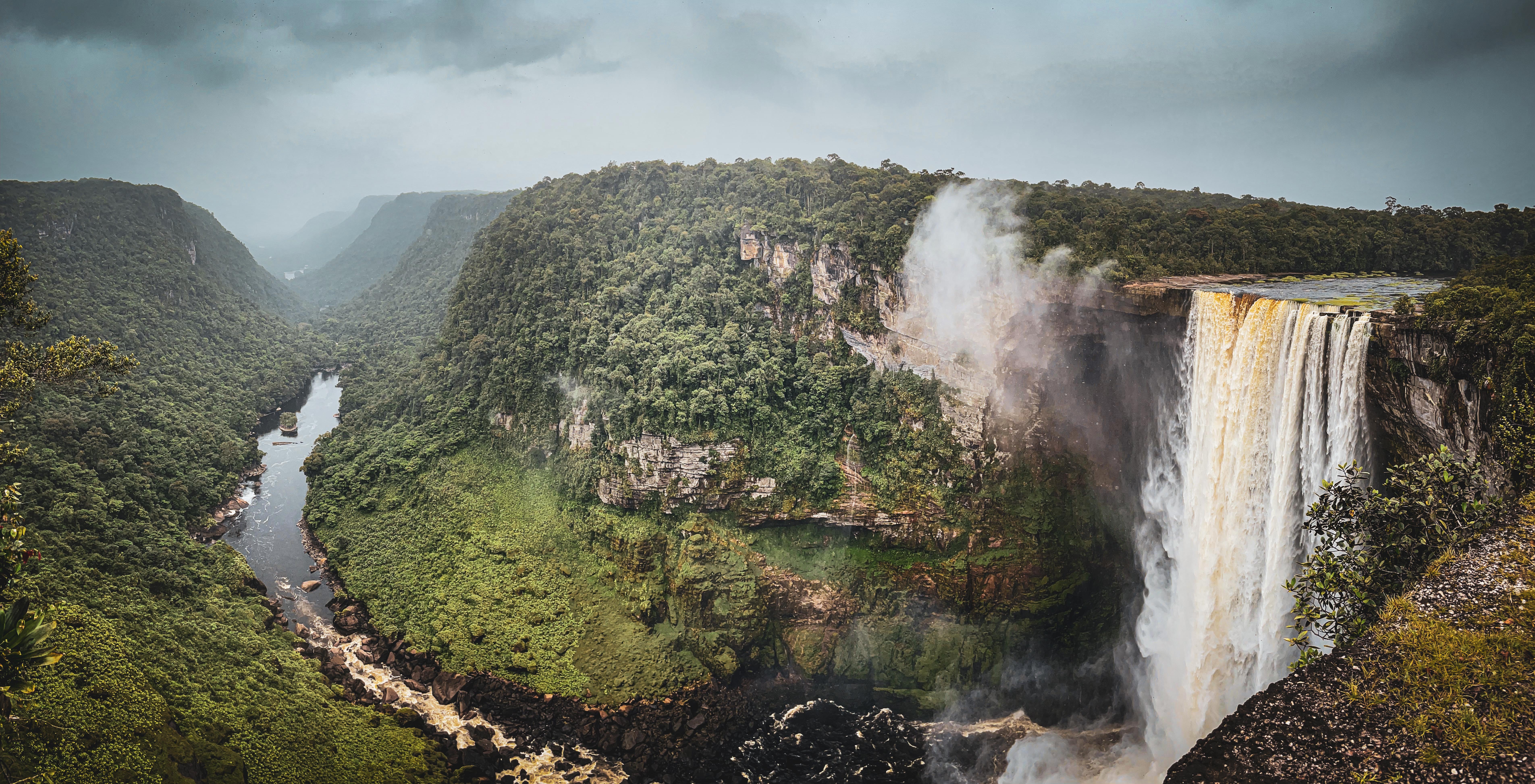 Kaieteur Falls from Tom & Bunty Trails Travel blog